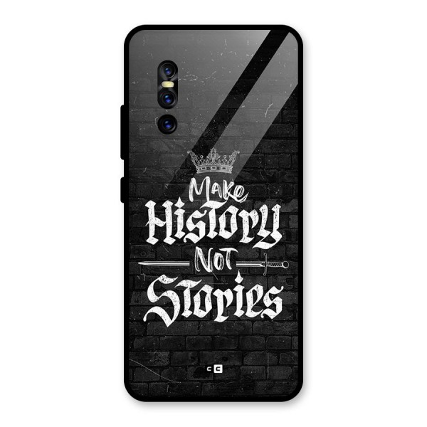 Make History Glass Back Case for Vivo V15 Pro