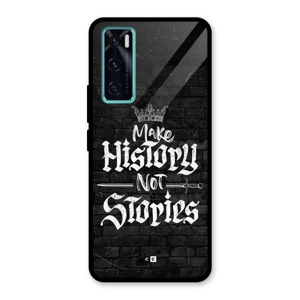 Make History Glass Back Case for Vivo V20 SE