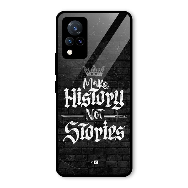 Make History Glass Back Case for Vivo V21 5G