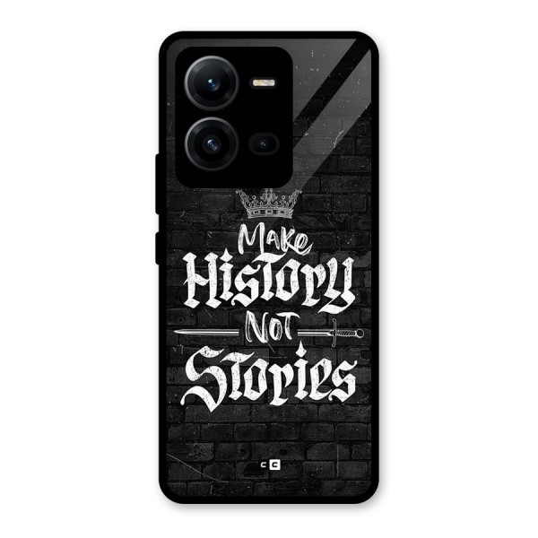 Make History Glass Back Case for Vivo V25