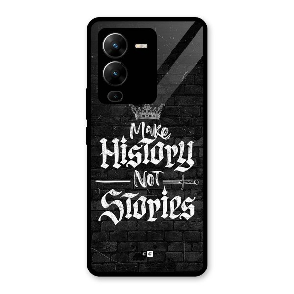 Make History Glass Back Case for Vivo V25 Pro