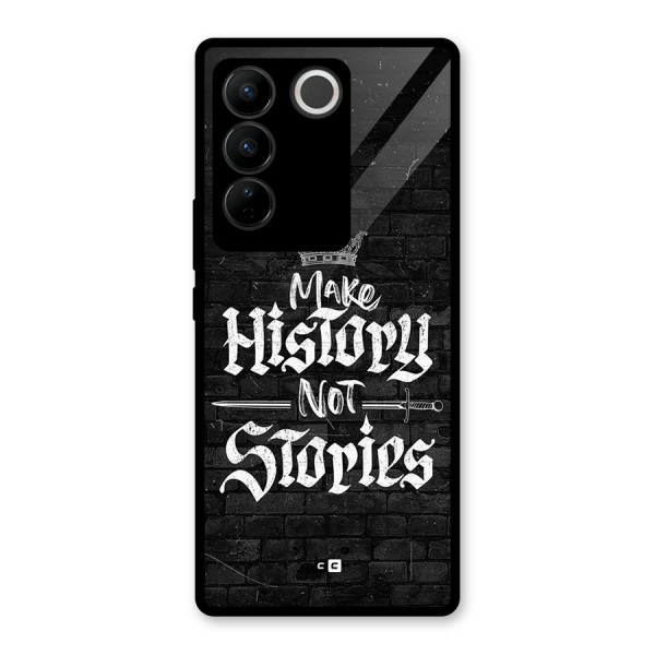 Make History Glass Back Case for Vivo V27