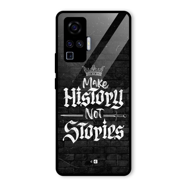 Make History Glass Back Case for Vivo X50 Pro