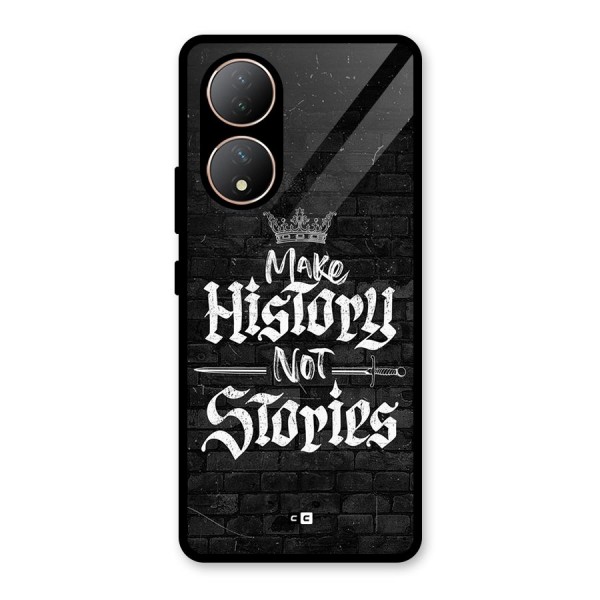 Make History Glass Back Case for Vivo Y100