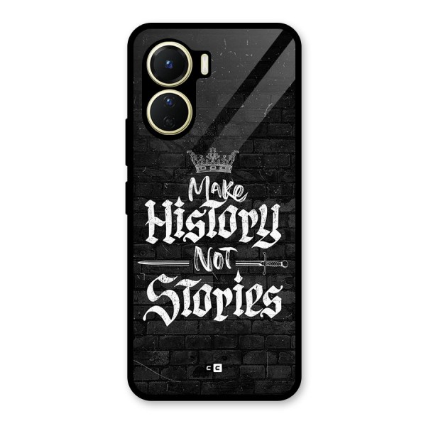 Make History Glass Back Case for Vivo Y16