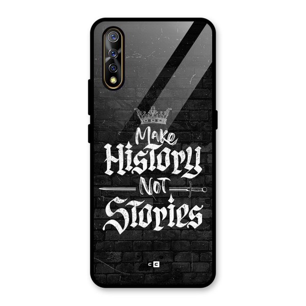 Make History Glass Back Case for Vivo Z1x