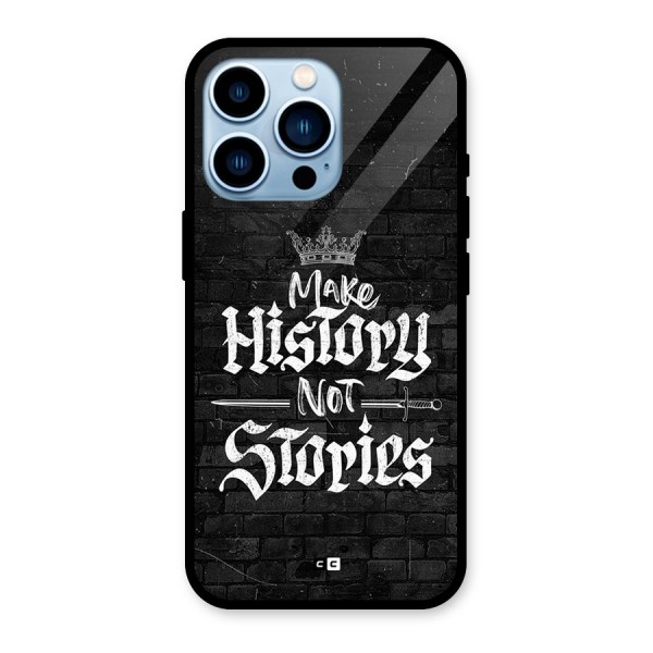 Make History Glass Back Case for iPhone 13 Pro