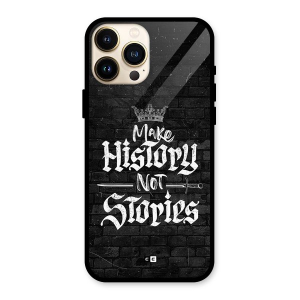 Make History Glass Back Case for iPhone 13 Pro Max