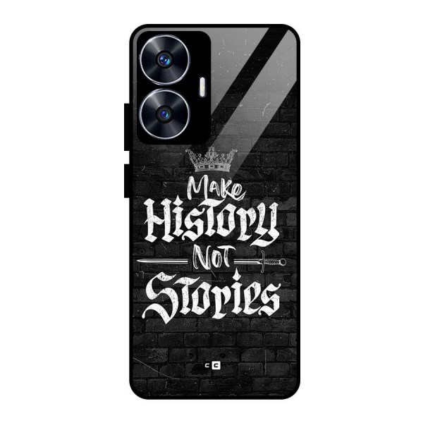 Make History Glass Back Case for realme C55