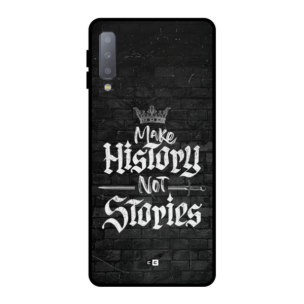 Make History Metal Back Case for Galaxy A7 (2018)