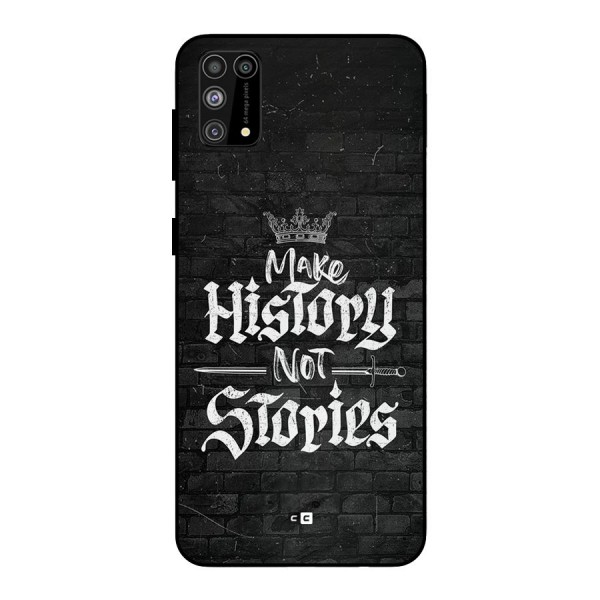 Make History Metal Back Case for Galaxy F41