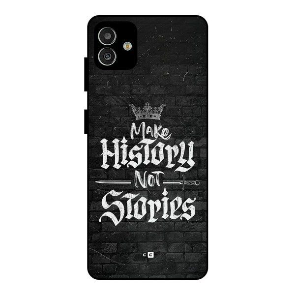 Make History Metal Back Case for Galaxy M13 5G