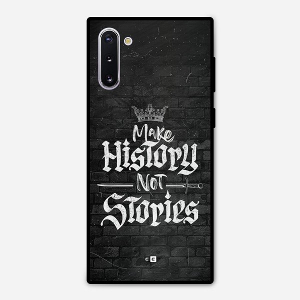 Make History Metal Back Case for Galaxy Note 10