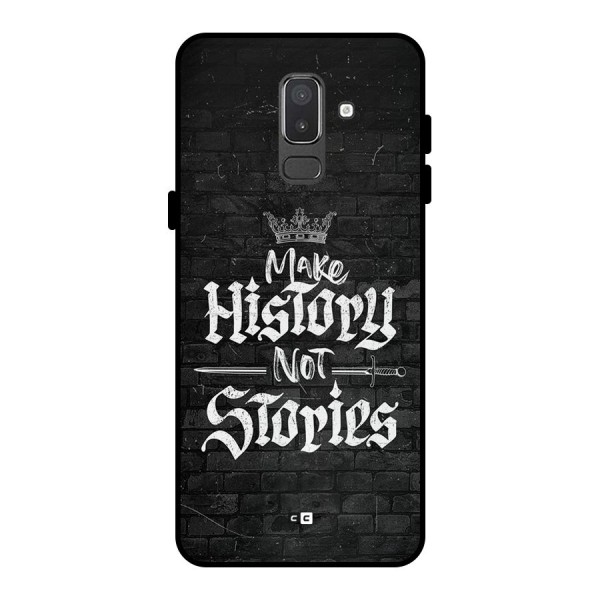 Make History Metal Back Case for Galaxy On8 (2018)