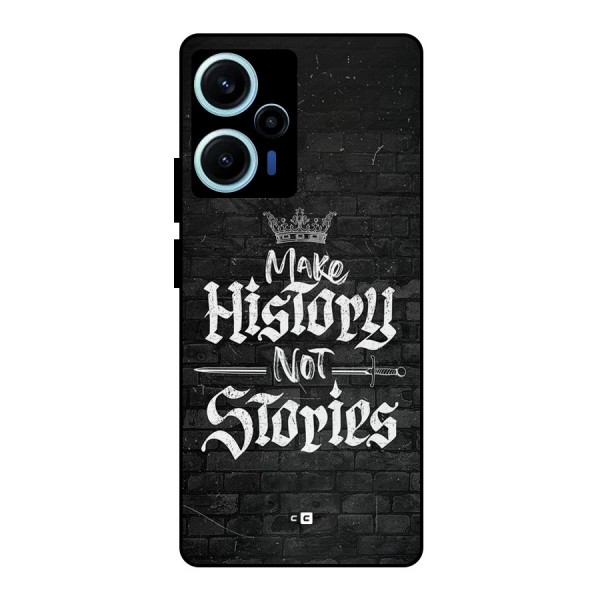 Make History Metal Back Case for Poco F5