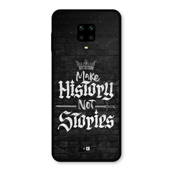 Make History Metal Back Case for Poco M2