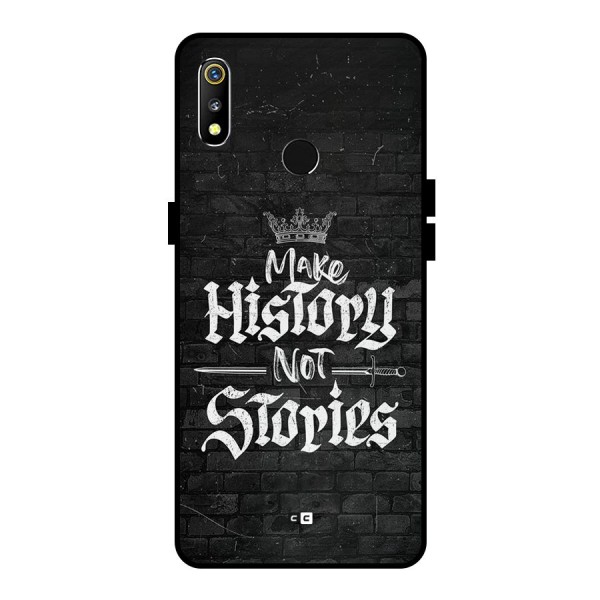 Make History Metal Back Case for Realme 3