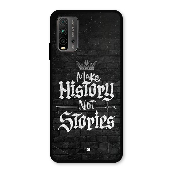 Make History Metal Back Case for Redmi 9 Power