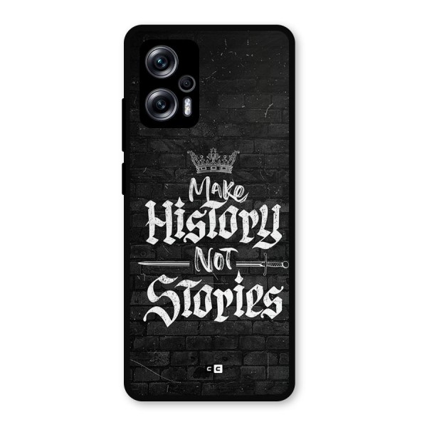 Make History Metal Back Case for Redmi K50i