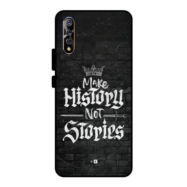 Make History Metal Back Case for Vivo S1