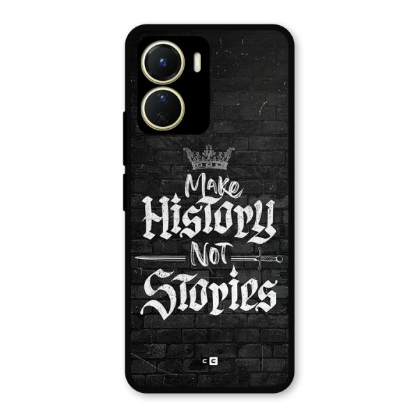 Make History Metal Back Case for Vivo T2x