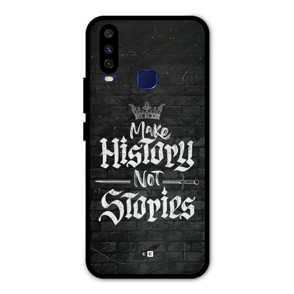 Make History Metal Back Case for Vivo U10