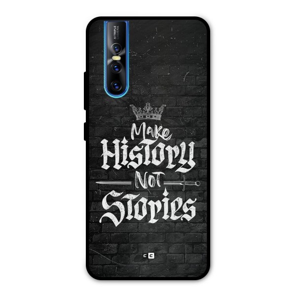 Make History Metal Back Case for Vivo V15 Pro