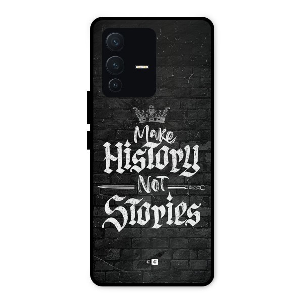 Make History Metal Back Case for Vivo V23 5G