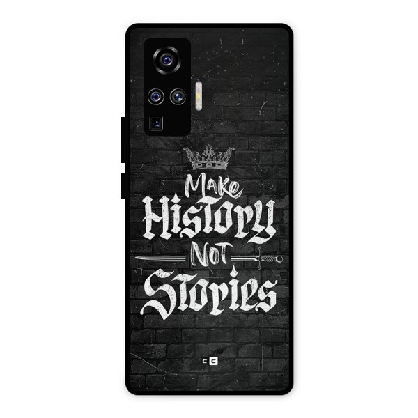 Make History Metal Back Case for Vivo X50 Pro