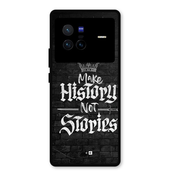 Make History Metal Back Case for Vivo X80