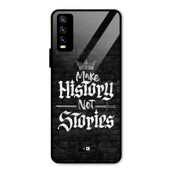 Make History Metal Back Case for Vivo Y20 2021