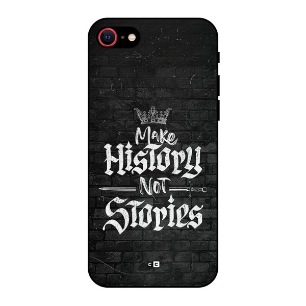 Make History Metal Back Case for iPhone 8
