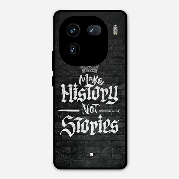 Make History Metal Back Case for iQOO 12