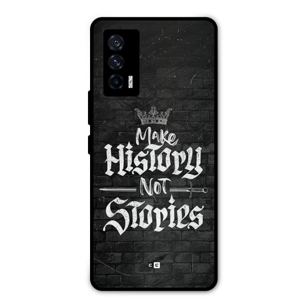 Make History Metal Back Case for iQOO 7 5G