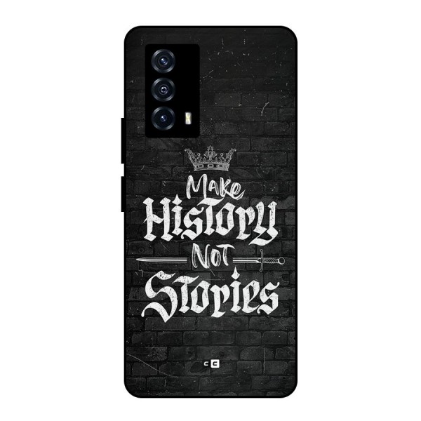 Make History Metal Back Case for iQOO Z5