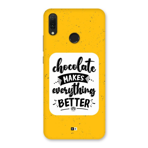 Makes Everything Better Back Case for Huawei Y9 (2019)