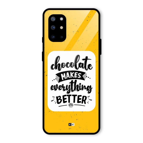 Makes Everything Better Glass Back Case for OnePlus 8T