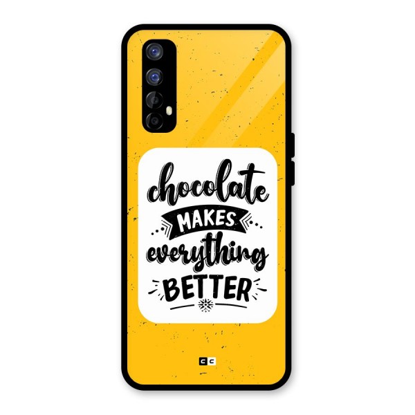 Makes Everything Better Glass Back Case for Realme 7