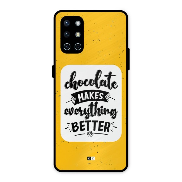 Makes Everything Better Metal Back Case for OnePlus 9R