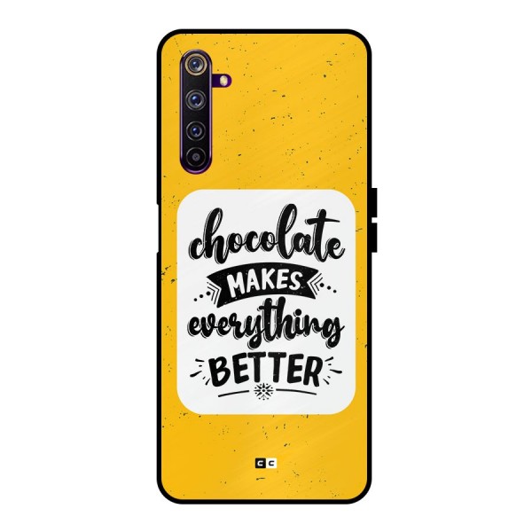 Makes Everything Better Metal Back Case for Realme 6 Pro