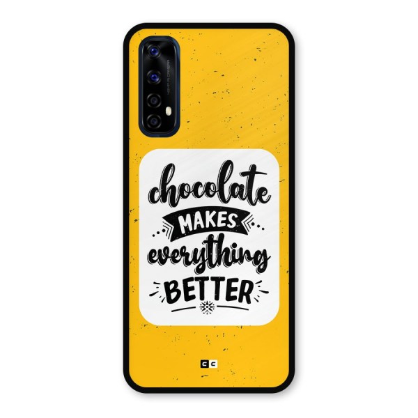 Makes Everything Better Metal Back Case for Realme 7