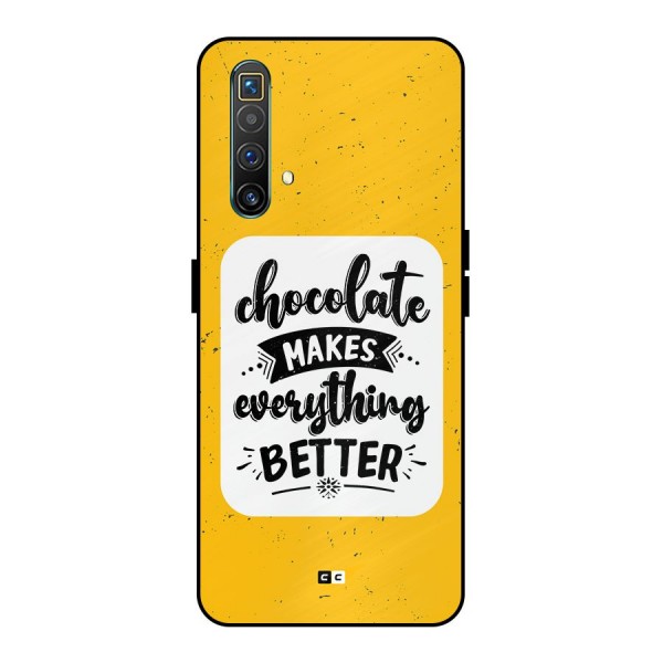 Makes Everything Better Metal Back Case for Realme X3 SuperZoom