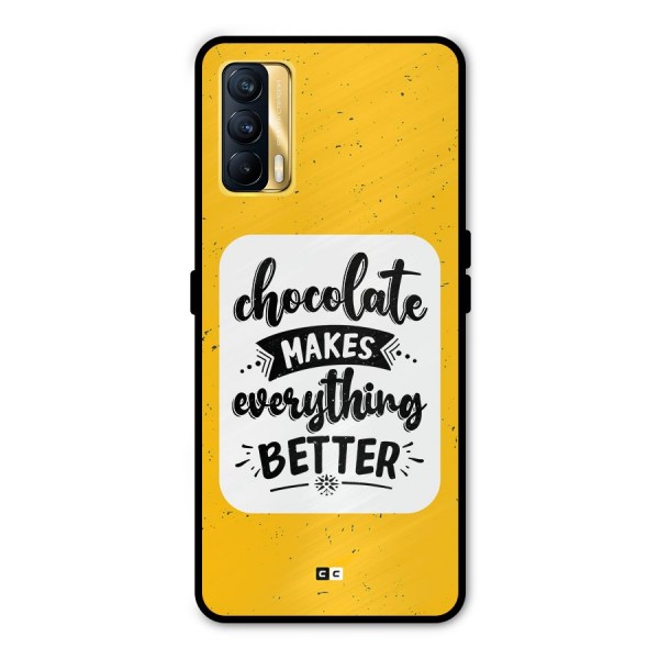 Makes Everything Better Metal Back Case for Realme X7