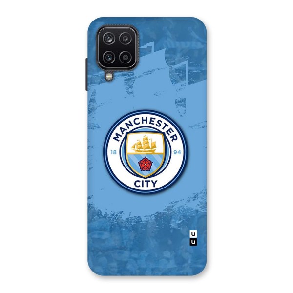 Manchester City Club Glass Back Case for Galaxy A12