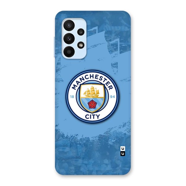 Manchester City Club Glass Back Case for Galaxy A23