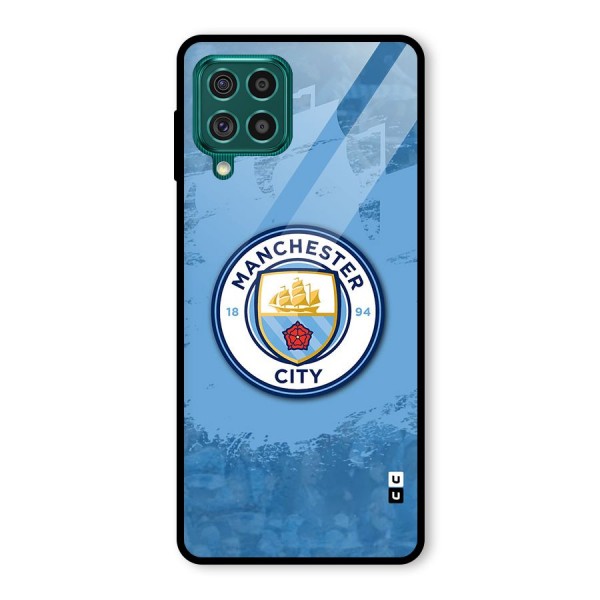 Manchester City Club Glass Back Case for Galaxy F62