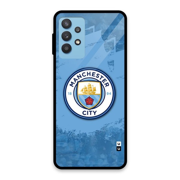 Manchester City Club Glass Back Case for Galaxy M32 5G