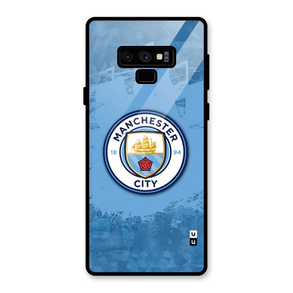 Manchester City Club Glass Back Case for Galaxy Note 9