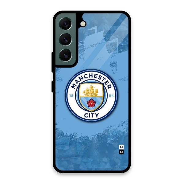 Manchester City Club Glass Back Case for Galaxy S22 5G