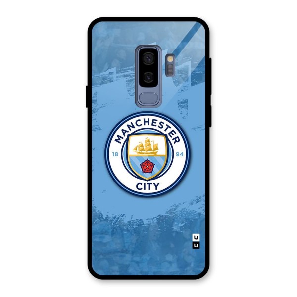 Manchester City Club Glass Back Case for Galaxy S9 Plus